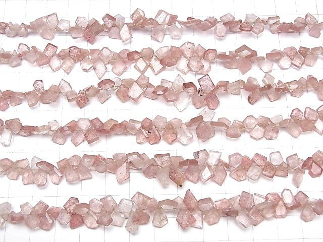 Rosa Epidot AA++ Rohschnitt facettierte halb oder 1strang Perlen (ca. 7 Zoll/18 cm)