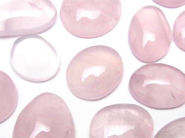 Mosambik Rosenquarz AAA - AA ++ Cabochon Freiform 5 Stück 24,99 $!