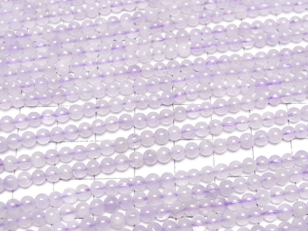 Améthyste Lavande AA++ Ronde 4mm 1 fil perles (approx.15inch / 38cm)