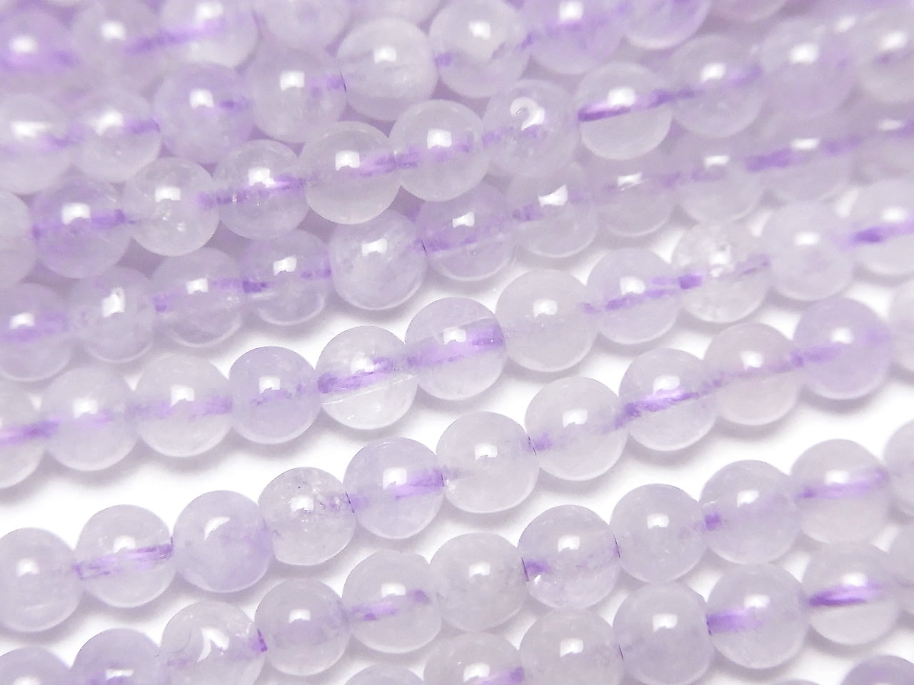 Lavender Amethyst AA++ Round 4mm 1strand beads (aprx.15inch / 38cm)