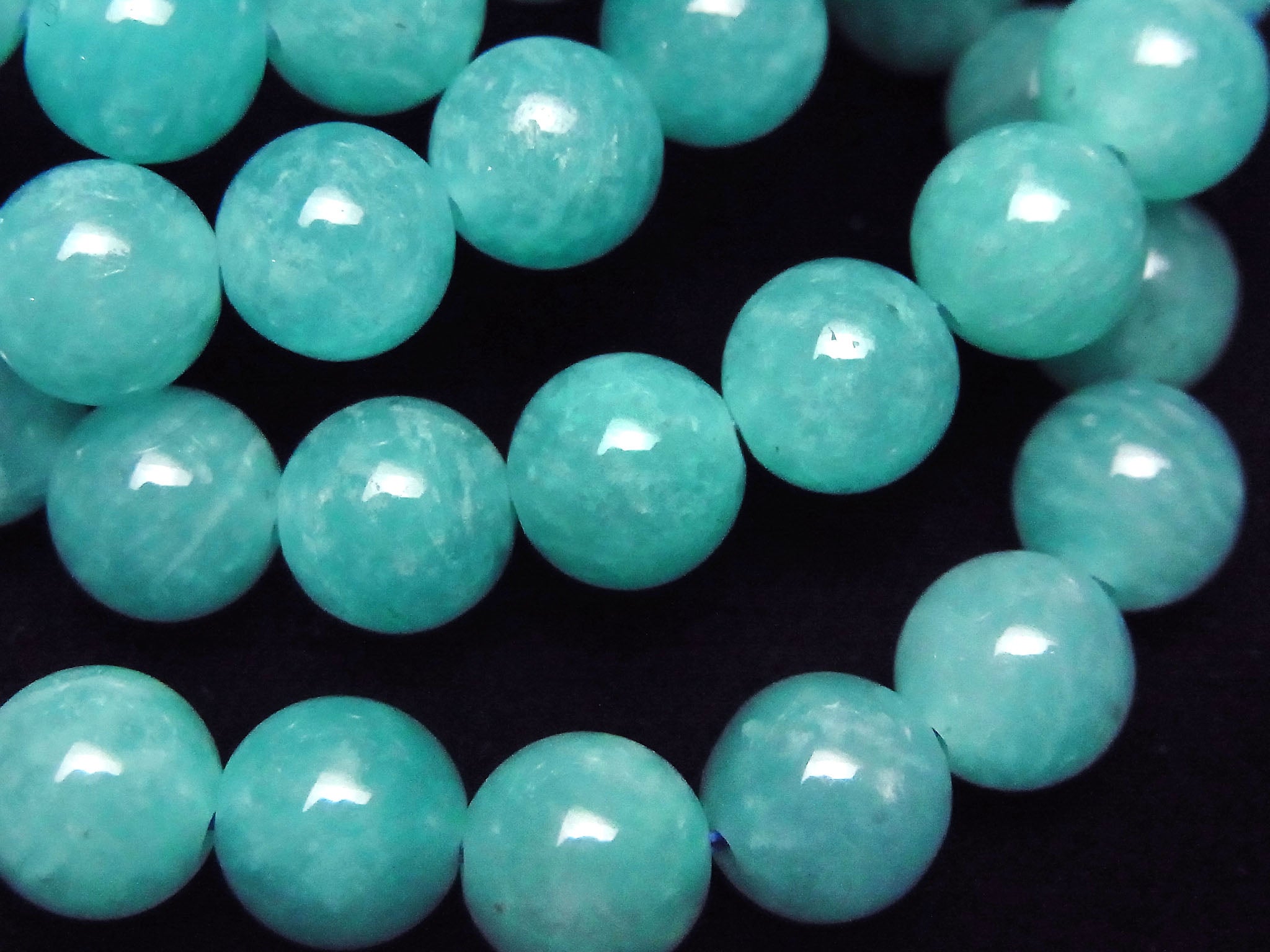 莫桑比克天河石 AAA- 圓珠 8mm 手鍊