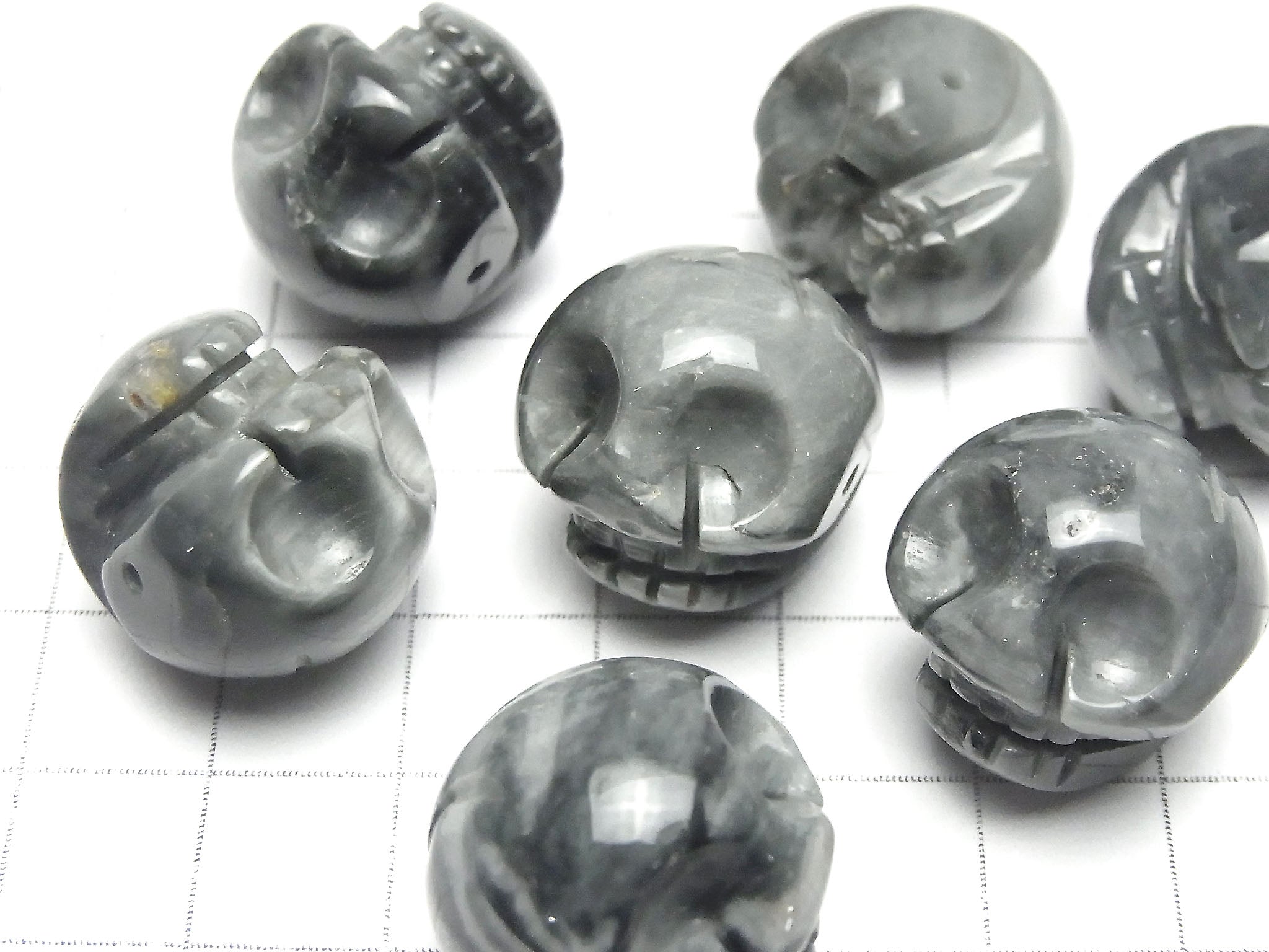 Brazil Eagle Eye AAA- Skull 20mm 1pc $8.79!