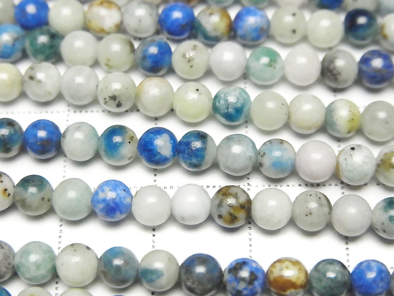 Hackmanite Round 4mm 1strand beads (aprx.15inch/37cm)