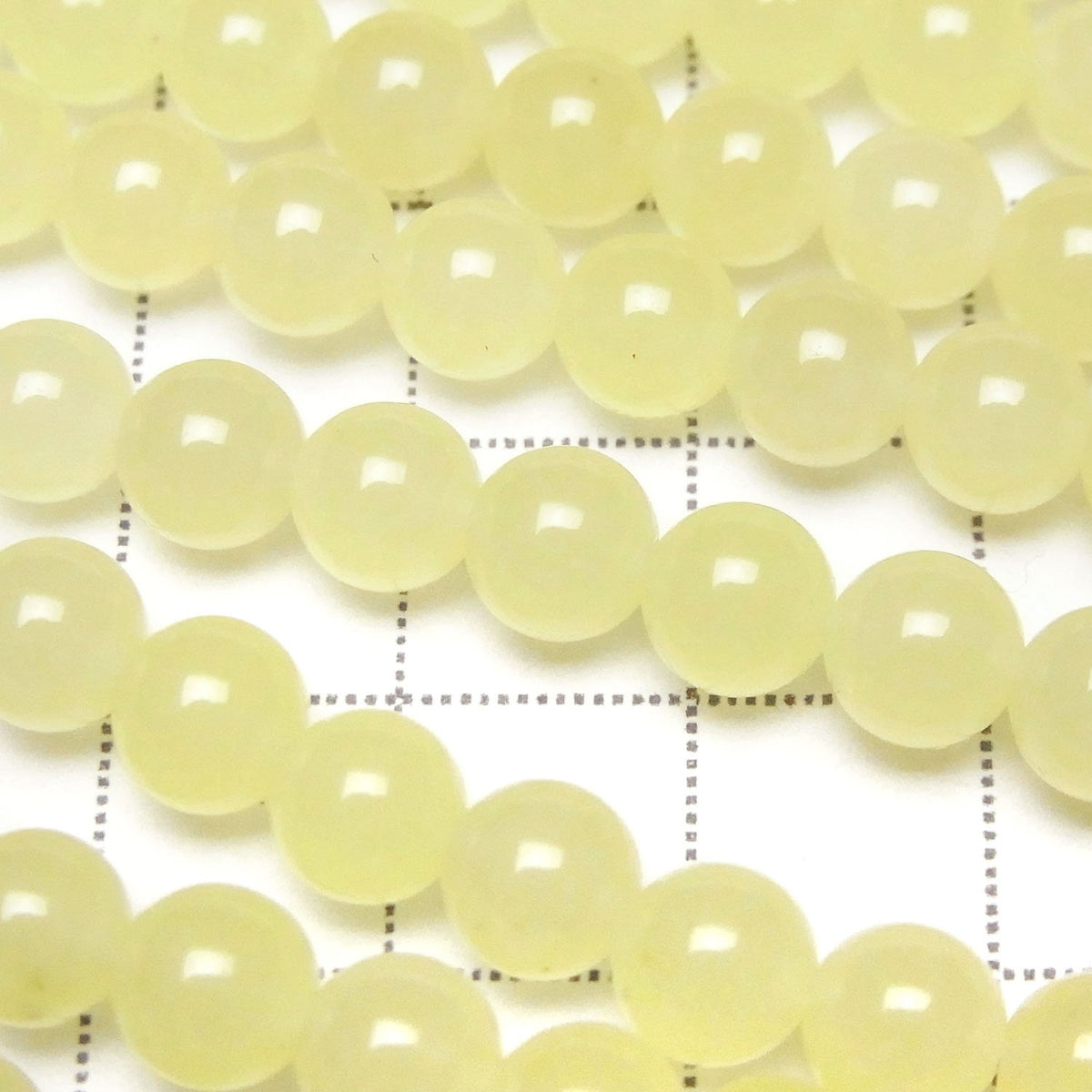 Pastel Yellow Color Jade Round 6mm 1strand beads (aprx.15inch / 35cm)