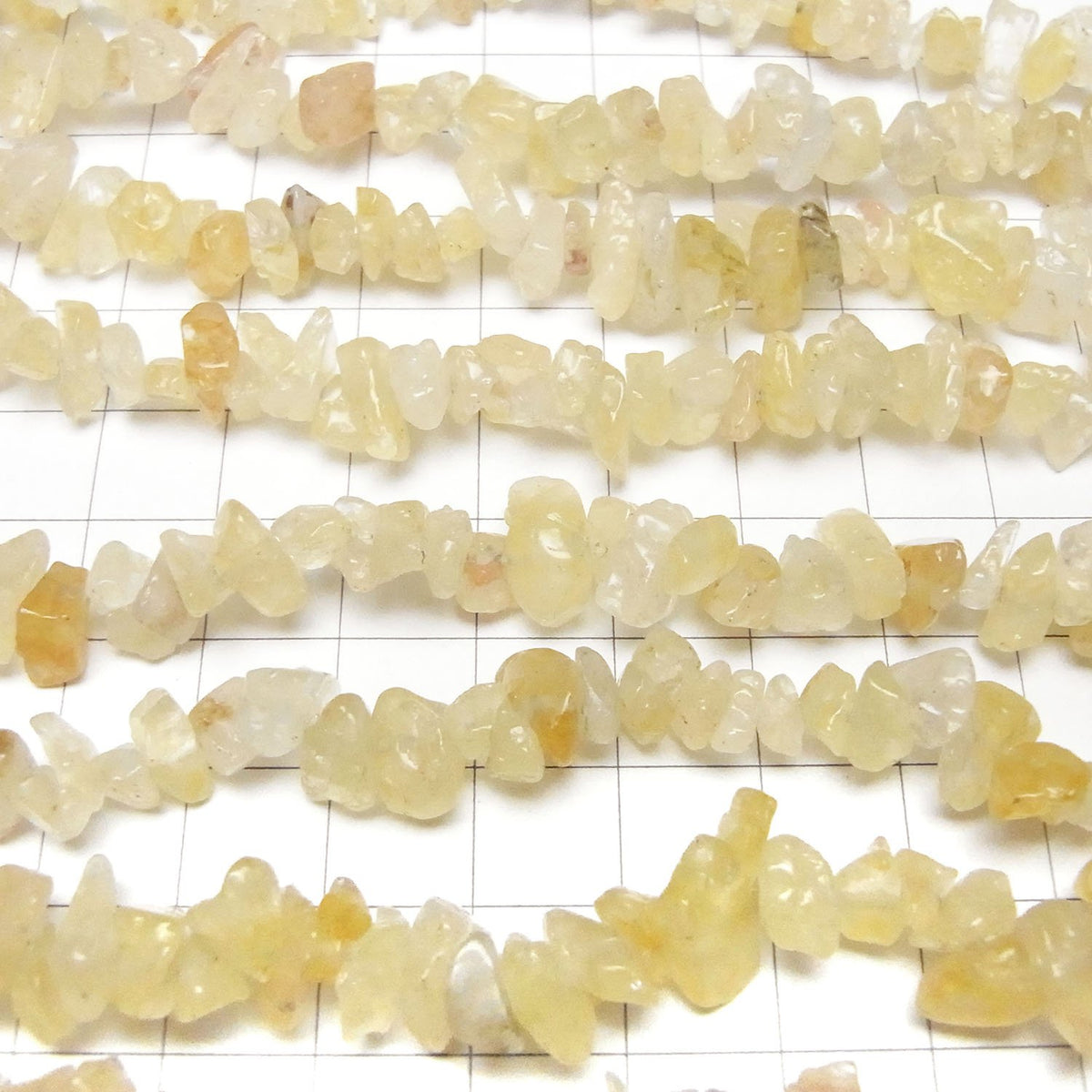 Himalaya Gold Azozeo Azeztulite AA++ Chips (Kleine Nuggets) 1/4 oder 1Strang Perlen (ca. 26 Zoll/66 cm)