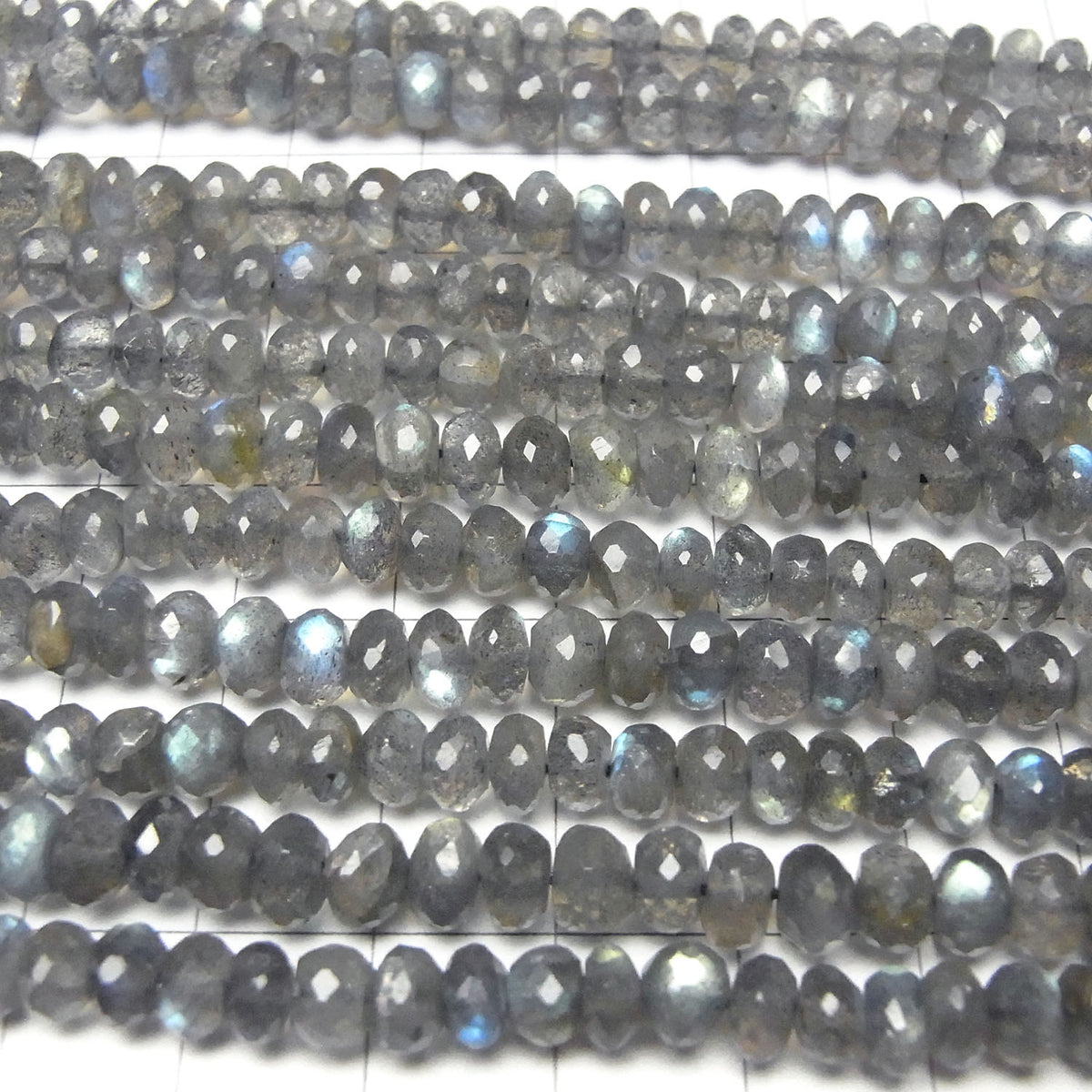 High Quality Labradorite AAA Faceted Button Rondelle 6x6x3mm half or 1strand beads (aprx.14inch/34cm)
