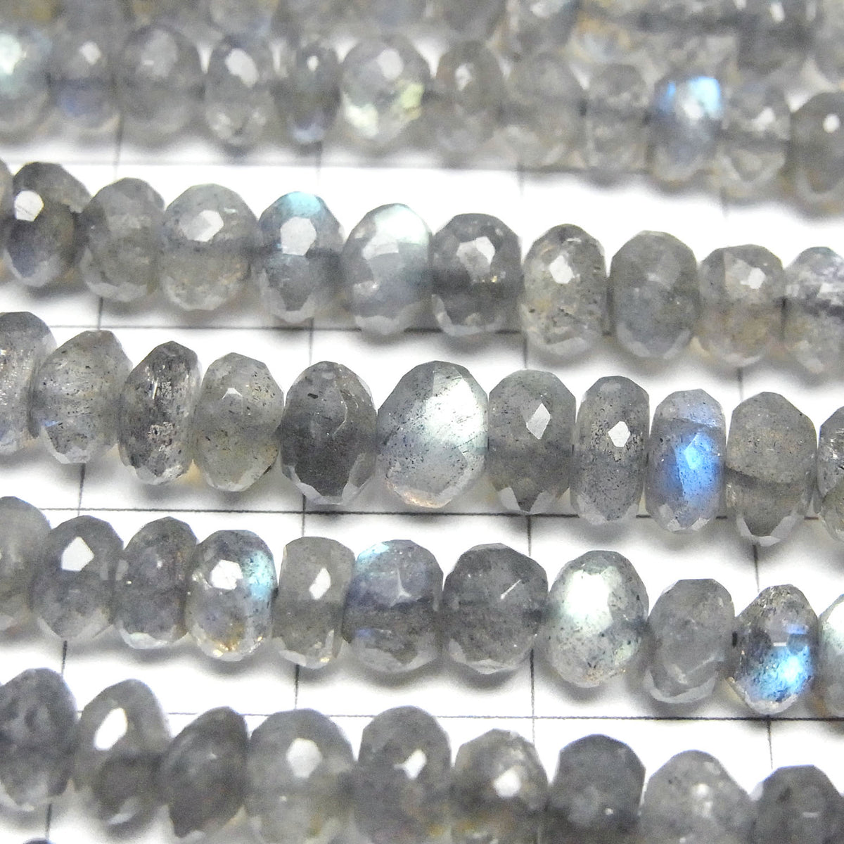 High Quality Labradorite AAA Faceted Button Rondelle 6x6x3mm half or 1strand beads (aprx.14inch/34cm)