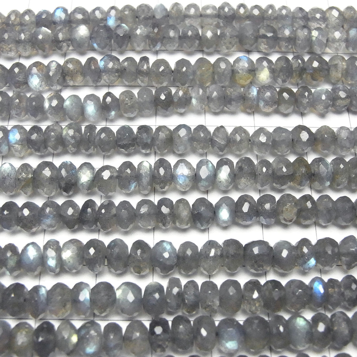 High Quality Labradorite AAA Faceted Button Rondelle 6x6x3mm half or 1strand beads (aprx.14inch/34cm)
