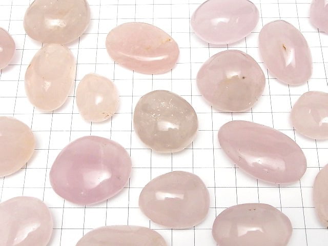 Rosenquarz AA+ Nugget 5 Stück