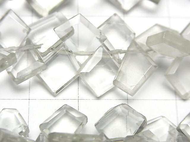 高品質綠紫水晶 AA++ 晶片刻面 1串珠子 (約6英吋 / 16公分)