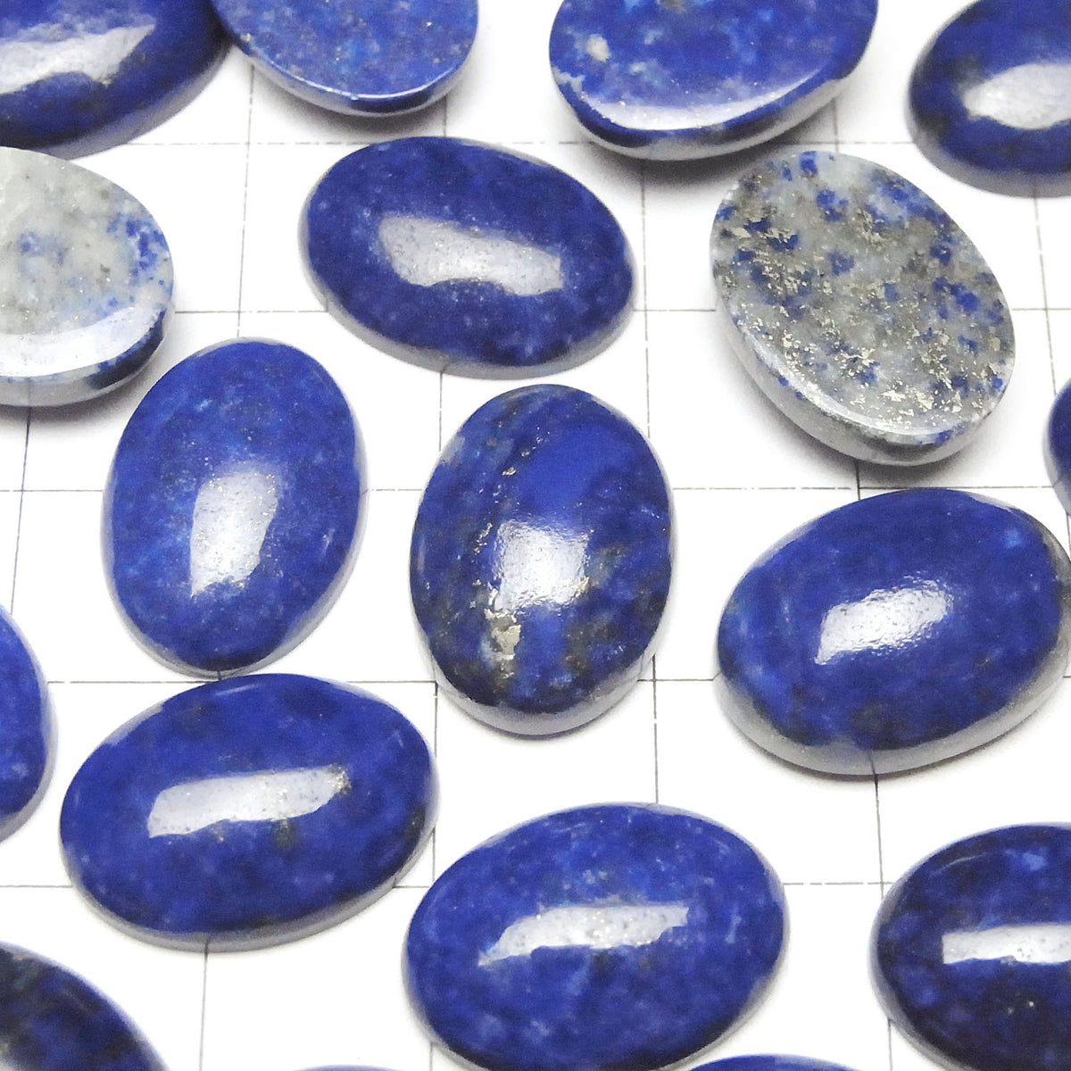Lapislazuli AA++ Oval Cabochon 18x13mm 2pcs