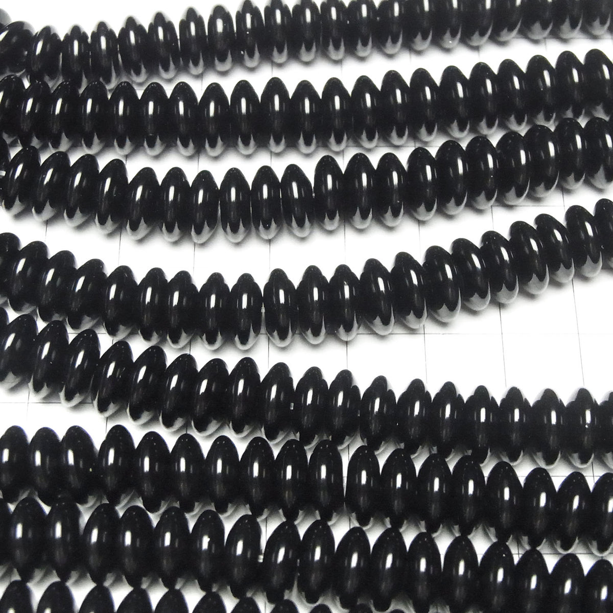 縞瑪瑙扁珠 10x10x4mm 半串或一串 (約15英吋/38公分)