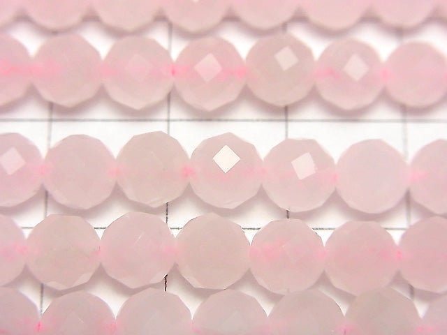 High Quality! 1strand $7.79! Rose Quartz AA++ 64Faceted Round 6mm 1strand beads (aprx.15inch/37cm)