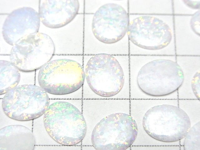 京都蛋白石橢圓形凸圓形寶石 10x8mm 1件