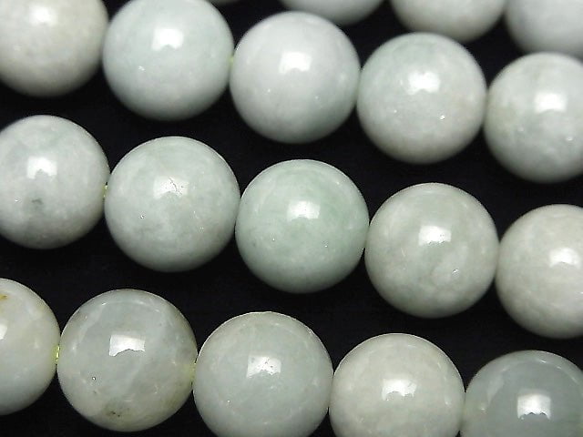 緬甸翡翠 AA++ 圓珠 12mm 1/4 或 1 串珠(約15英吋/37公分)