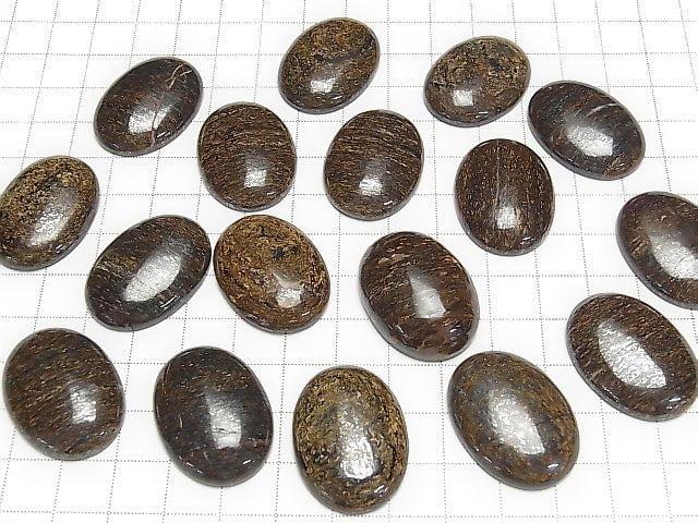 Bronzite Oval Cabochon 30x22mm 2pcs $4.79!