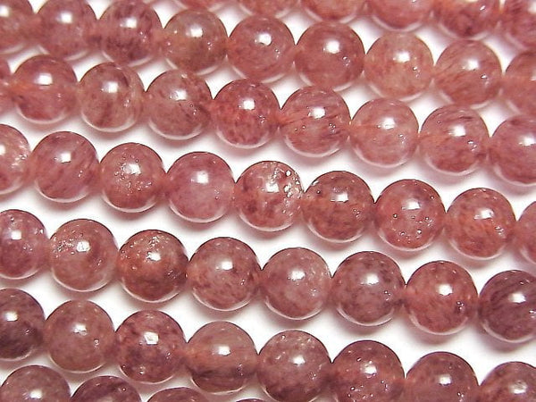 [Video]High Quality Moscovite AAA Round 6mm 1strand beads (aprx.15inch/37cm)