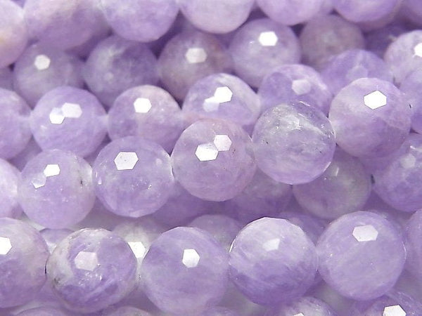 [Video] High Quality! Lavender Amethyst AA++ 128Faceted Round 9mm half or 1strand beads (aprx.15inch / 37cm)