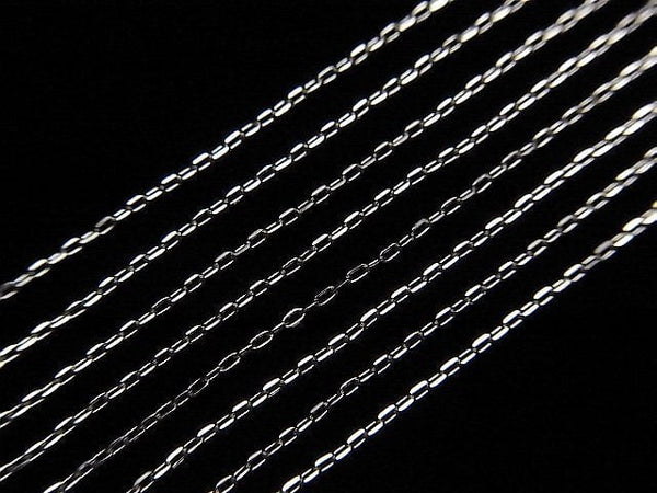 Platinum [PT850] Cable Chain Necklace 1pc (aprx.16inch/40cm)