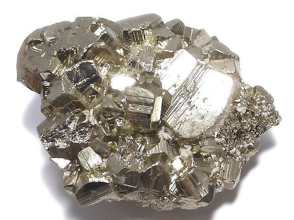 [Video][One of a kind] Peruvian Golden Pyrite Cluster 1pc NO.21