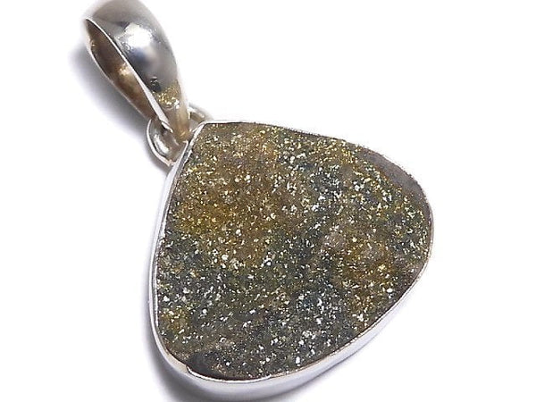 [Video][One of a kind] Pyrite Pendant Silver925 1pc NO.7