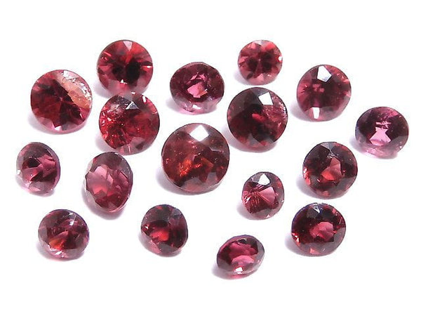 [Video][One of a kind] High Quality Red Spinel AAA- Loose stone Faceted 17pcs set NO.1