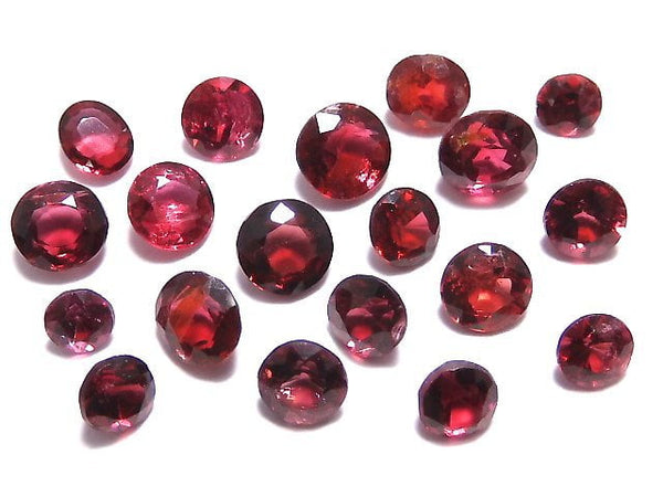 [Video][One of a kind] High Quality Red Spinel AAA- Loose stone Faceted 19pcs set NO.2