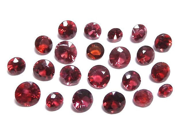 [Video][One of a kind] High Quality Red Spinel AAA- Loose stone Faceted 22pcs set NO.4
