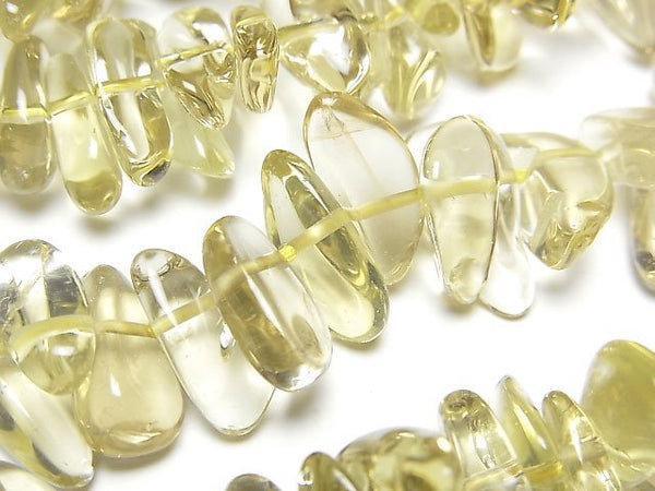 [Video]Lemon Quartz AAA Chips (Small Nugget) half or 1strand beads (aprx.15inch/37cm)