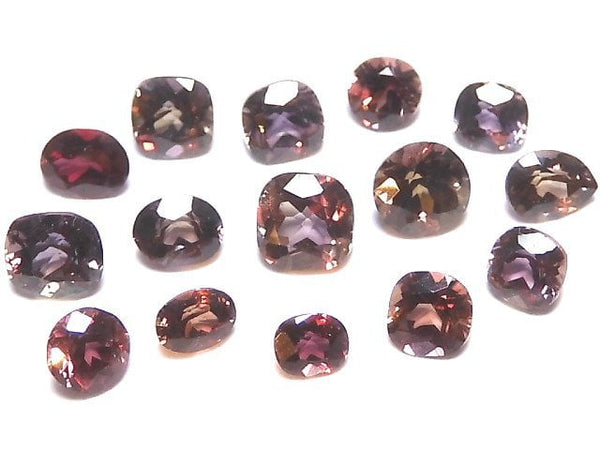 [Video][One of a kind] High Quality color Change Sapphire Loose stone Faceted 15pcs NO.19