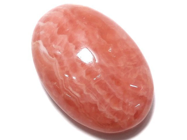 [Video][One of a kind] Argentina Rhodochrosite AAA- Cabochon 1pc NO.9
