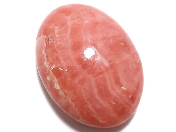 [Video][One of a kind] Argentina Rhodochrosite AAA- Cabochon 1pc NO.13