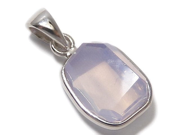 [Video][One of a kind] High Quality Scorolite AAA- Faceted Pendant Silver925 NO.103