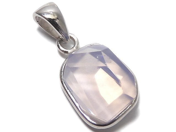 [Video][One of a kind] High Quality Scorolite AAA- Faceted Pendant Silver925 NO.107