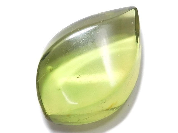 [Video][One of a kind] Green Amber Loose stone Marquise NO.190