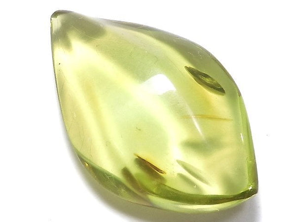 [Video][One of a kind] Green Amber Loose stone Marquise NO.192