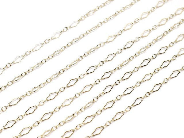 14KGF long and short chain 2.2mm width 10cm