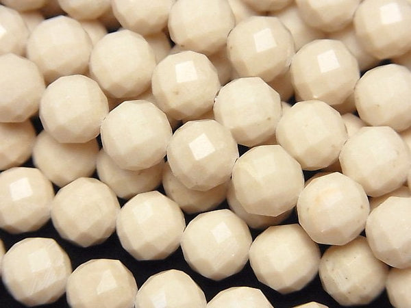 Riverstone  64Faceted Round 8mm 1strand beads (aprx.15inch/36cm)