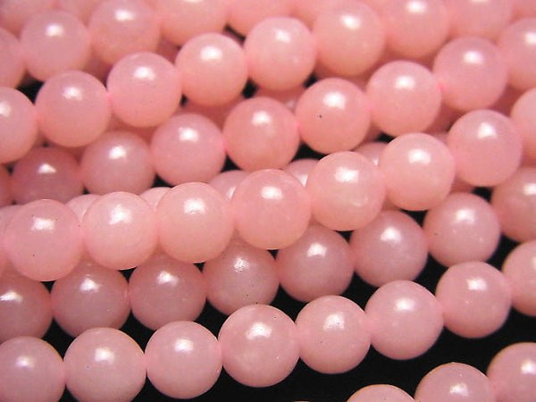 1strand $11.79! Pink Soap Stone AAA Round 6mm 1strand beads (aprx.15inch / 37cm)