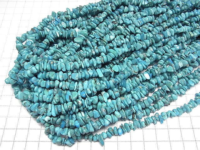 [Video]Turquoise AA++ Chips (Small Nugget) 1strand beads (aprx.15inch/38cm)