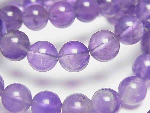 [Video]Amethyst AA Round 8mm Bracelet