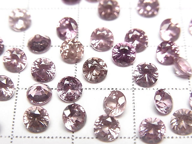 [Video]High Quality Dragon Garnet AAA Loose stone Round Faceted 4.5x4.5mm 1pc