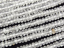 [Video] Crystal AA++ Rondelle 4x4x2mm 1strand beads (aprx.15inch/36cm)