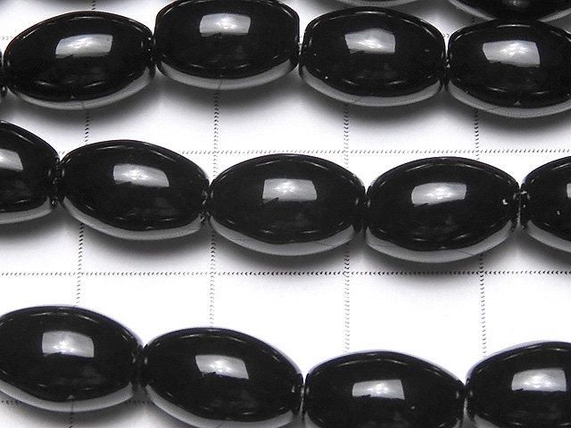 [Video] Onyx AAA Rice 12x8x8mm 1-strand beads (approx. 15inch/38cm)