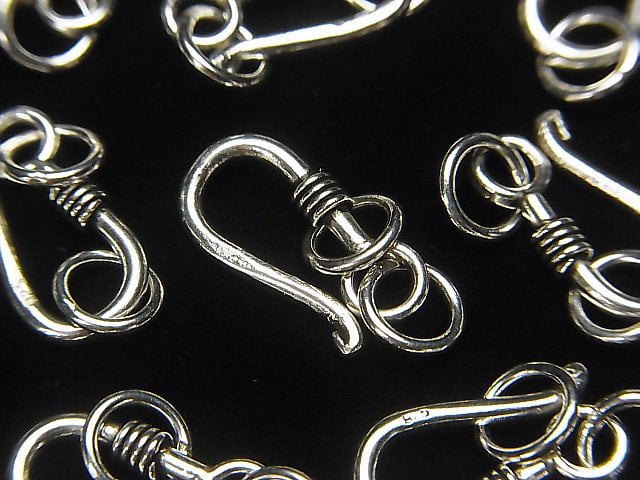 Silver925 Jump Ring with U Hook 16x8mm 1pc