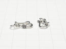 Silver925 Jump Ring with U Hook 16x8mm 1pc