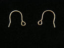 14KGF Earwire 12x12mm 1pair