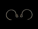 14KGF Earwire 14x13mm 1pair