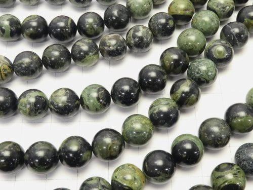 [Video]Kambaba Jasper Round 10mm 1strand beads (aprx.15inch/36cm)