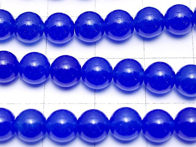 Blue Jade Round 6mm NO.2 1strand beads (aprx.15inch / 38cm)